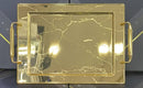 Phoenix Golden Serving Trays In Diverse Patterns