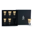 Dimlaj Glass Stemware set Cordoba Gold Decor /6PCS 46766-Casavanti