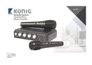 Nedis Black Karaoke HAV-KM11-Casavanti