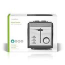 Nedis Black Toaster 2 Wide Slots KABT120EBK-Casavanti
