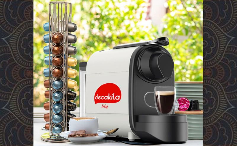 Decakila Espresso Machine With Rotatable Capsule Holder