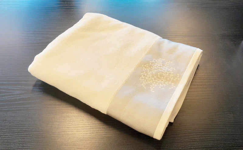 EsseHome Branch Towel 90x150 cm White