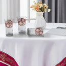 Dimlaj Cristi Brown Gilded Water Set / 3 Pieces