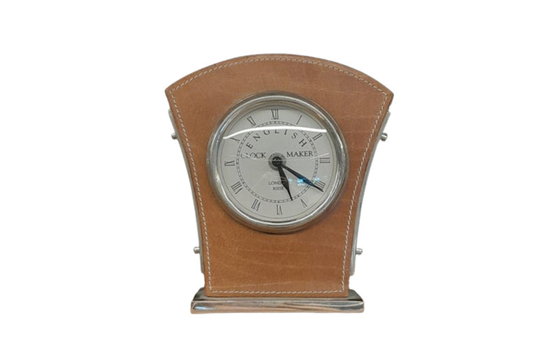 EsseHome MB Leather Clock