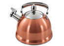 Pioneer Stainless Steel Tea Kettle, Copper, 3L