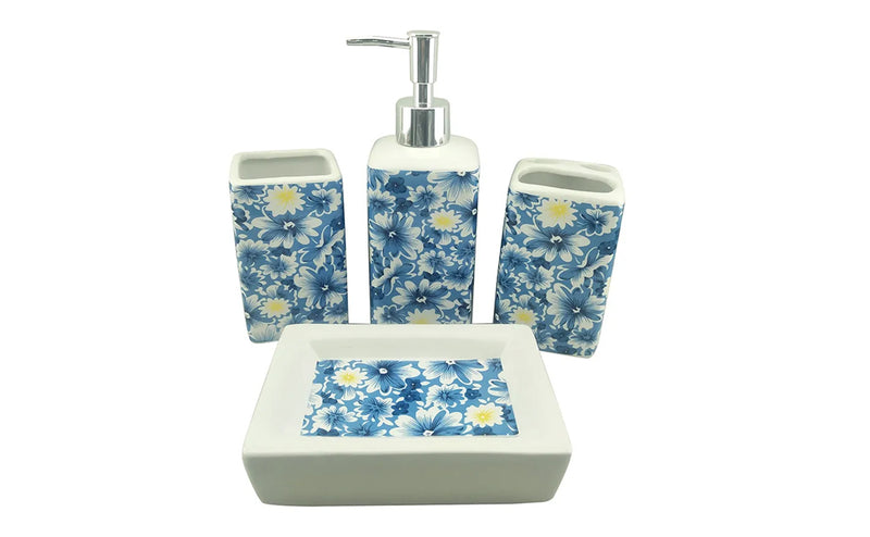 Danoub Bath Accessories Blue Lavender Ceramic Set