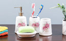 Danoub Bath Accessories Pink Rose Set