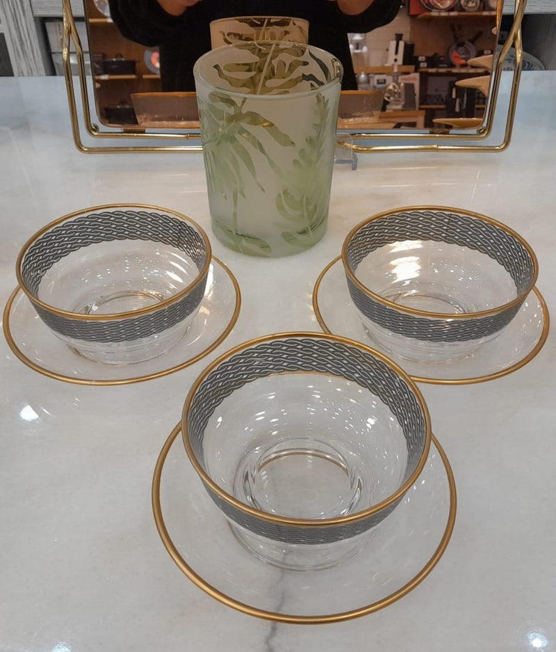 C.S. Glass Bowl & Plate Lozenge