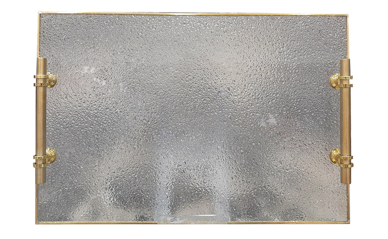 C.S. Glass Clear Tray 40 x 27cm