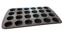 Dorsch 24 Cup Mini Muffin Pan – Non-Stick Carbon Steel Bakeware