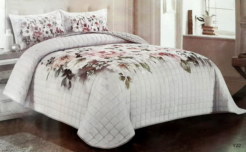 Valentini DIGITAL PRINTED MICROFIBER (180GSM) TWIN (Single) Bedding Set 2 PCS