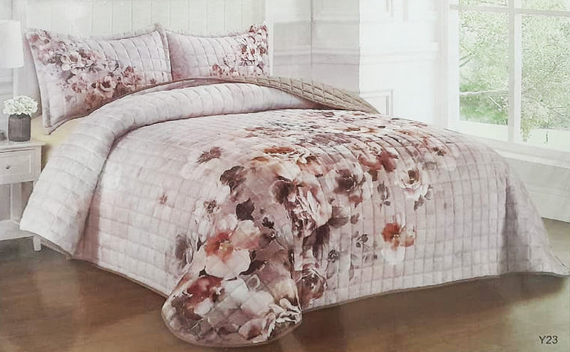 Valentini DIGITAL PRINTED MICROFIBER (180GSM) TWIN (Single) Bedding Set 2 PCS