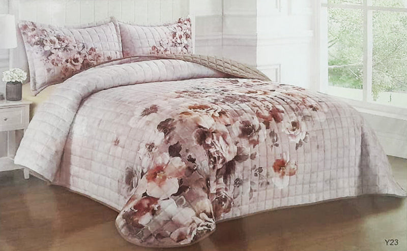 Valentini DIGITAL PRINTED MICROFIBER (180GSM) TWIN (Single) Bedding Set 2 PCS