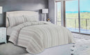 Valentini 6 Pcs Comforter Stripe Catonic Polyester (350GSM)