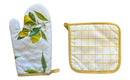 CANNON POT HOLDER + OVEN GLOVE - 100% COTTON