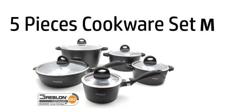 Dosthoff 5 Pieces Cookware Set (SET5-M)