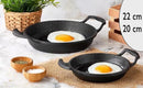 DOSTHOFF CAST ALUMINIUM GRANITE COATED EGG PAN