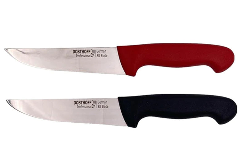 Dosthoff Serrated Butcher Knife 15 cm with Ergonomic Slip Free Handle