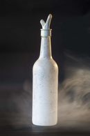 Granite Pattern White Countertop Oil/ Vinegar Bottle - HAZ
