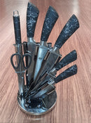 Turkomaz Knives Set with 360 Rotating Stand - HAZ