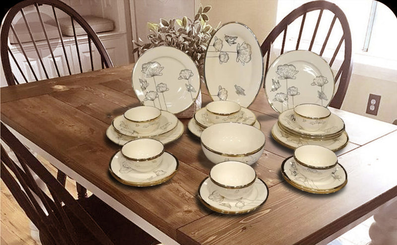 Dinner Set 26 Pcs - HAZ (HOT DEALS PROMOTION)