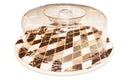 ROUND PLASTIC PRINTED CAKE PLATE - TRK11