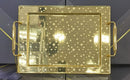 Phoenix Golden Serving Trays In Diverse Patterns