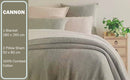 CANNON Summer Blanket of 3 Pcs - Double