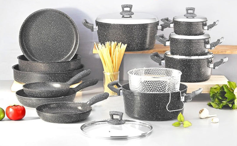 PHOENIX GRANITE COMBO COOKWARE SET