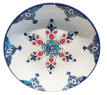 Soup Plate 21 cm  6PCS - Mavi