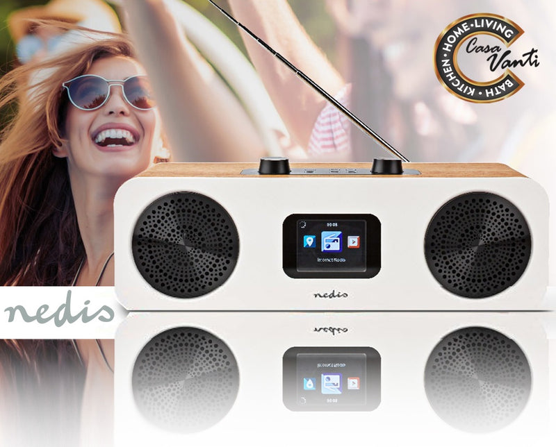 Nedis Internet Radio With DAB+/ FM & Bluetooth