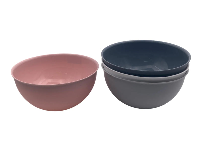 Plastic Bowl Wavy Design