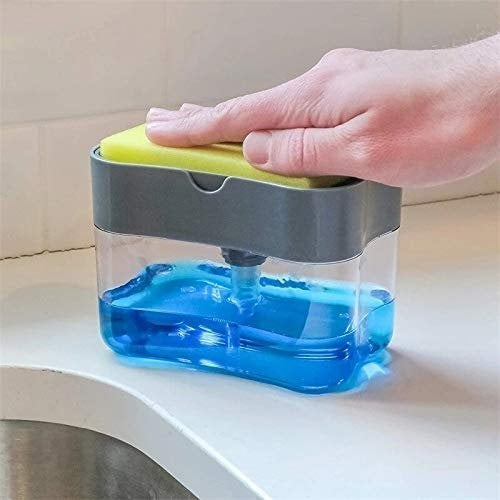 Soap Pump With Sponge