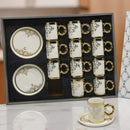 HAZ - Tree golden print coffee set 12pcs (HOT DEALS Promotion)