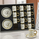 HAZ - Tree golden print coffee set 12pcs (HOT DEALS Promotion)