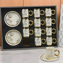 HAZ - Tree golden print coffee set 12pcs (HOT DEALS Promotion)