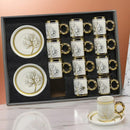 HAZ - Tree golden print coffee set 12pcs (HOT DEALS Promotion)