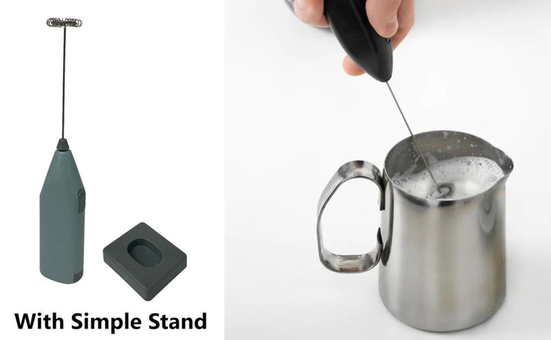 HOCA Milk Frother with Simple Stand