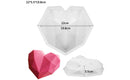 HOCA Silicon 3D Heart Mold