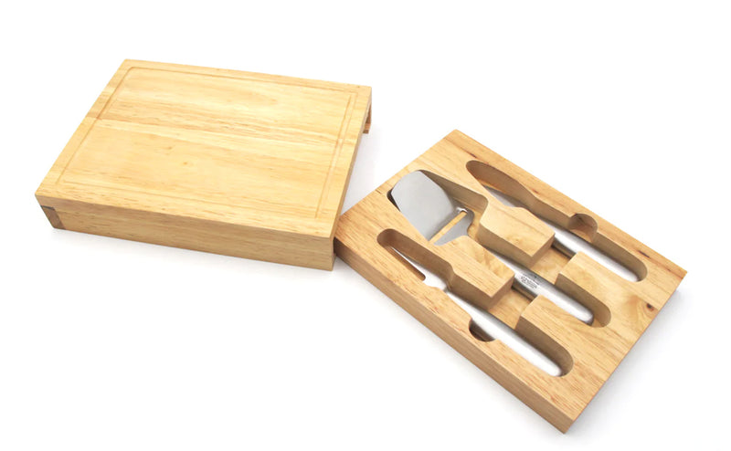 HOCA Cheese Serving Utensils with Board and Drawer