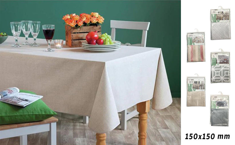Style House Square Colorful Table Cloth
