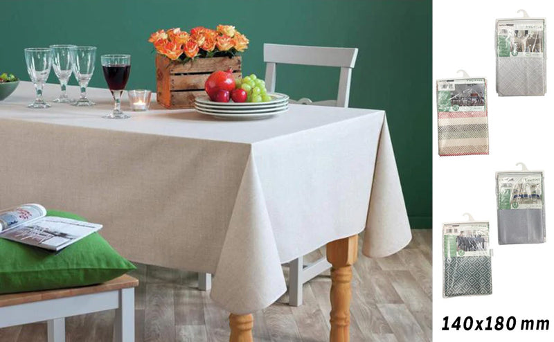 Style House Square Colorful Table Cloth