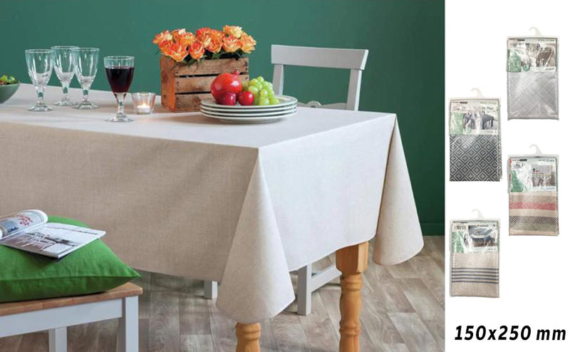 Style House Square Colorful Table Cloth