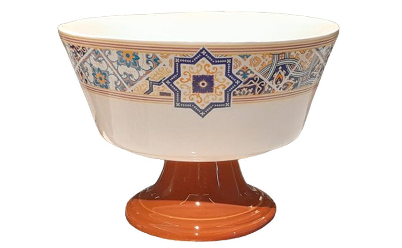 ZEYNA FOOTED FRUIT PLATE - TRK9