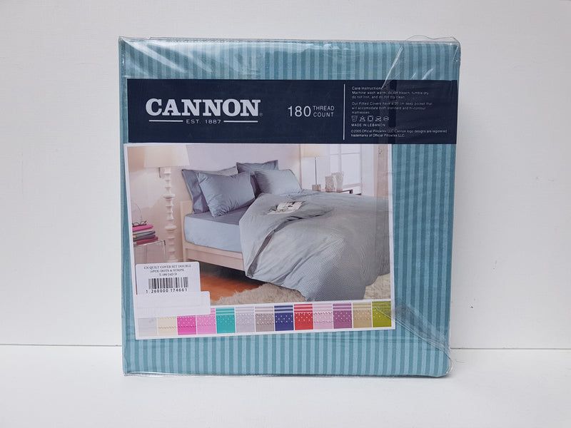 Cannon Quilt Bed Cover Set Double (4pcs) Jad-Casavanti