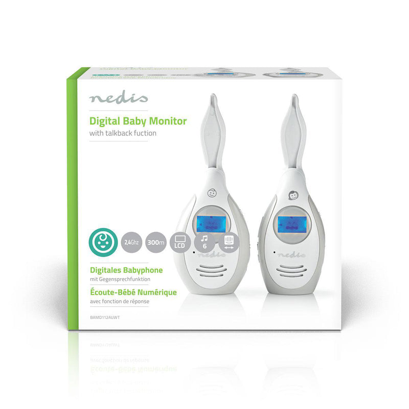 Nedis Audio Baby Monitor BAMO112AUWT-Casavanti