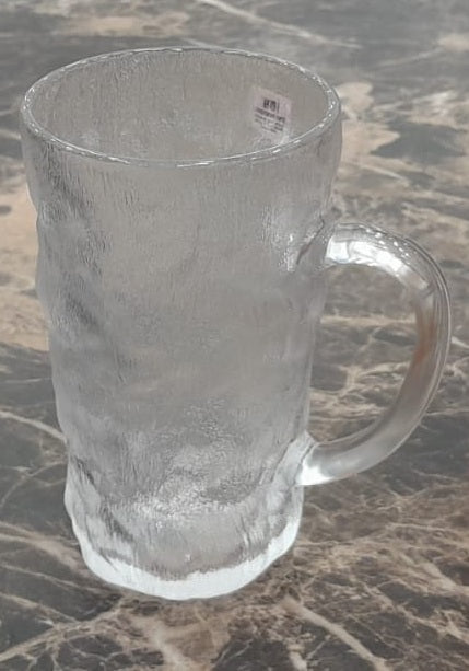 C.S. Glass Frosted Short Mug