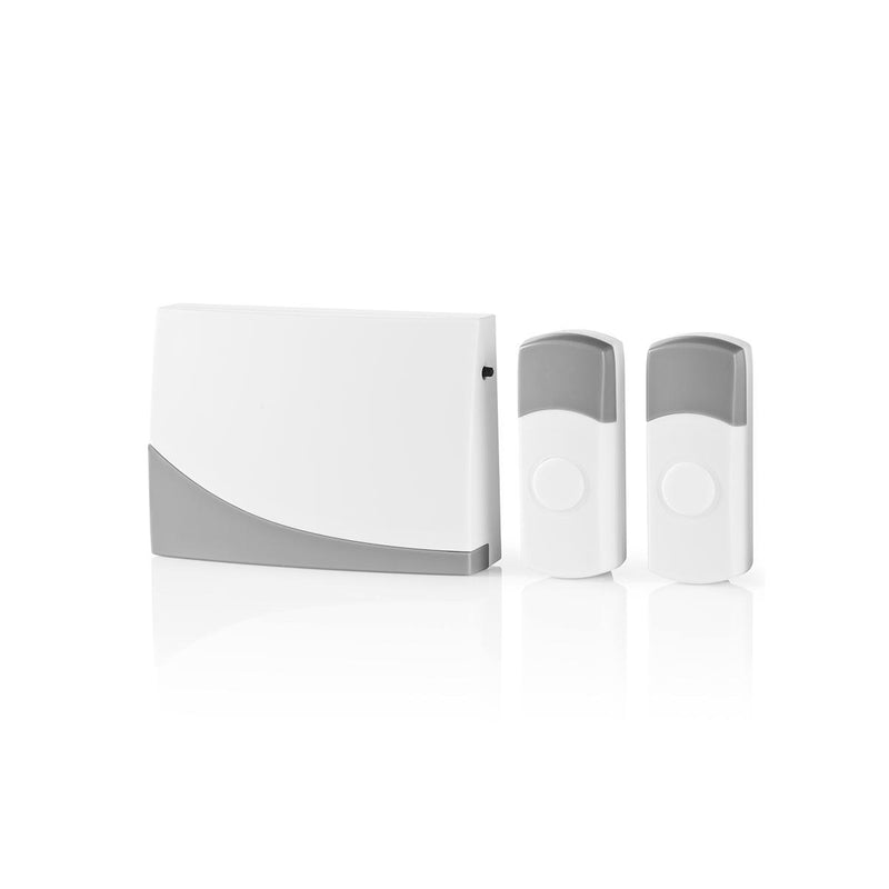 Nedis Wireless Doorbell Set DOORB116WT2-Casavanti