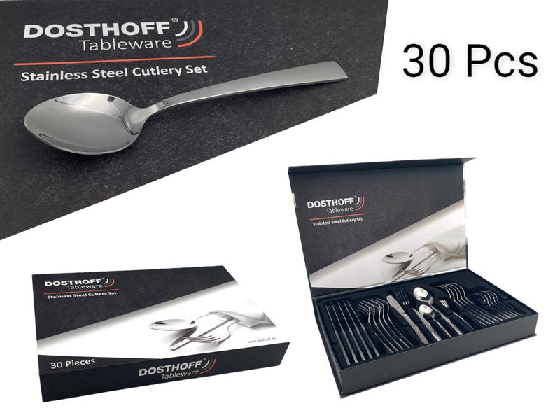 Dosthoff 30 pieces Modern Cutlery Set