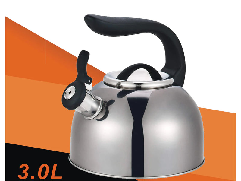 Dosthoff Space Metallic SS 18/10 Whistling Kettle 3.0 L